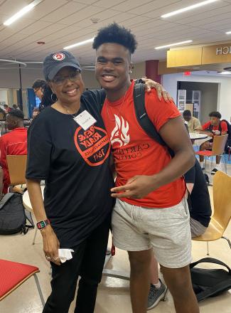 The Office of Equity and Inclusion held the first Carthage-Bound Football Camp in fall 2022.